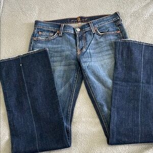 Classic Blue Women's Jeans/ Long Legs Bootcut Jeans